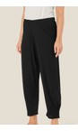 Masai Clothing Black  MaPatti Black Essential Jersey Trousers  