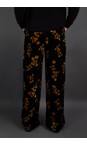 Masai Clothing Rubber MaPetrilla Print Velvet Trouser  