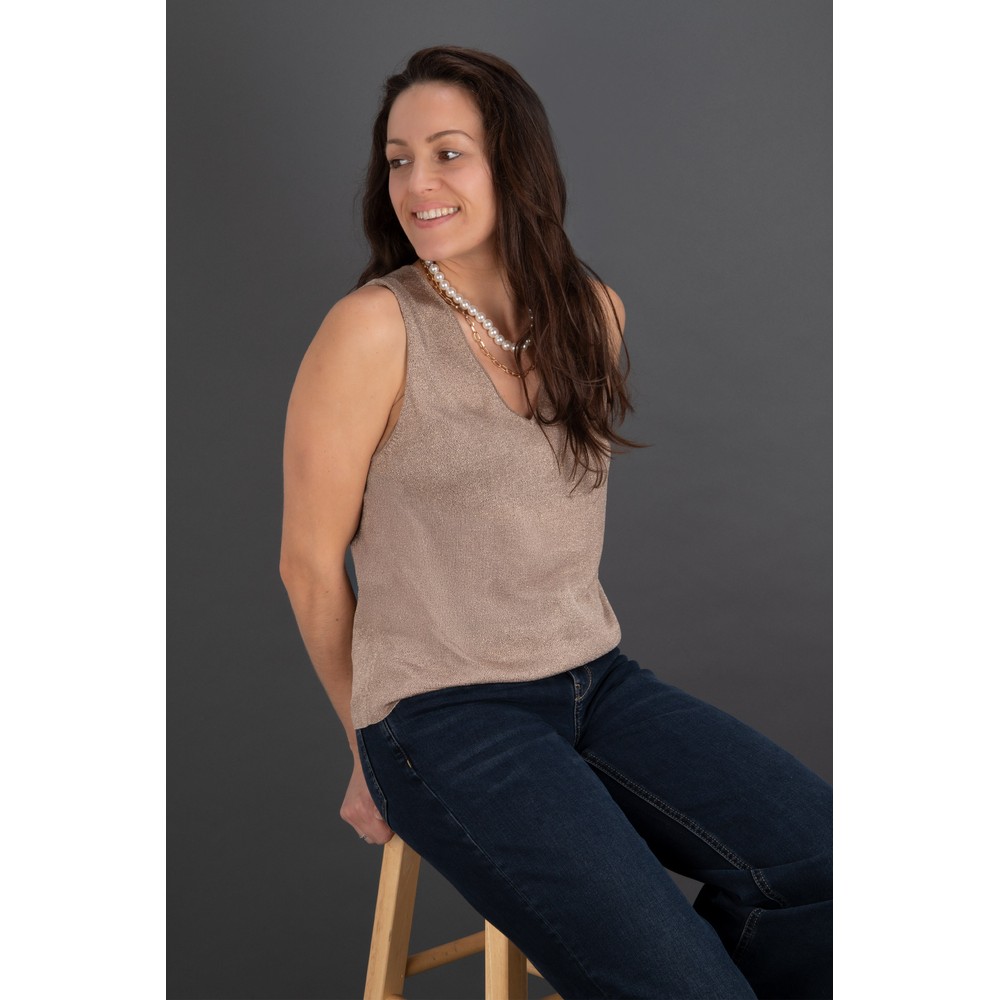 InWear Thani Gold Tank Dull Gold