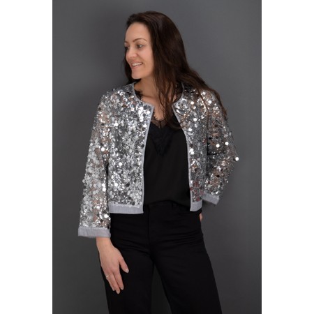 InWear Davina Silver Bolero - Metallic