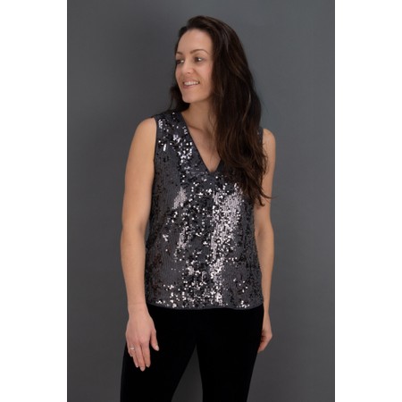 InWear Kimba Silver Top - Metallic
