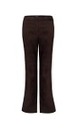 Robell Dark Brown 39 Joella Dark Brown Stretch Suede Bootleg Trouser  