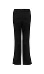 Robell Black 90 Joella Black Stretch Suede Bootleg Trouser  