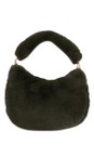 Gemini Label Bags Khaki Ada Khaki Faux Fur Bag  