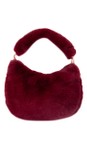 Gemini Label Bags Wine Ada Wine Faux Fur Bag  