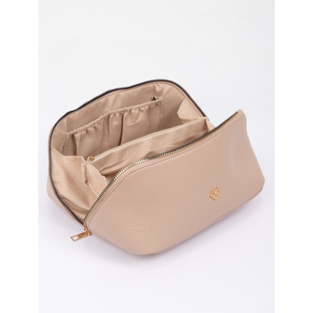 Gemini Label Bags Mai Sand Makeup Case - Beige