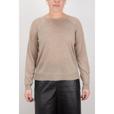 Chalk Faye Champagne Sparkle Jumper - Transparent