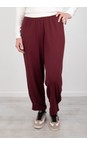 Masai Clothing Tawny Port MaPatti Tawny Port Essential Jersey Trousers  