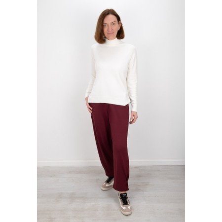 Masai Clothing MaPatti Tawny Port Essential Jersey Trousers - Purple