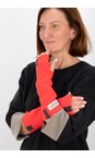 Henriette Steffensen Tomato Tomato Fleece Wrist Warmers  