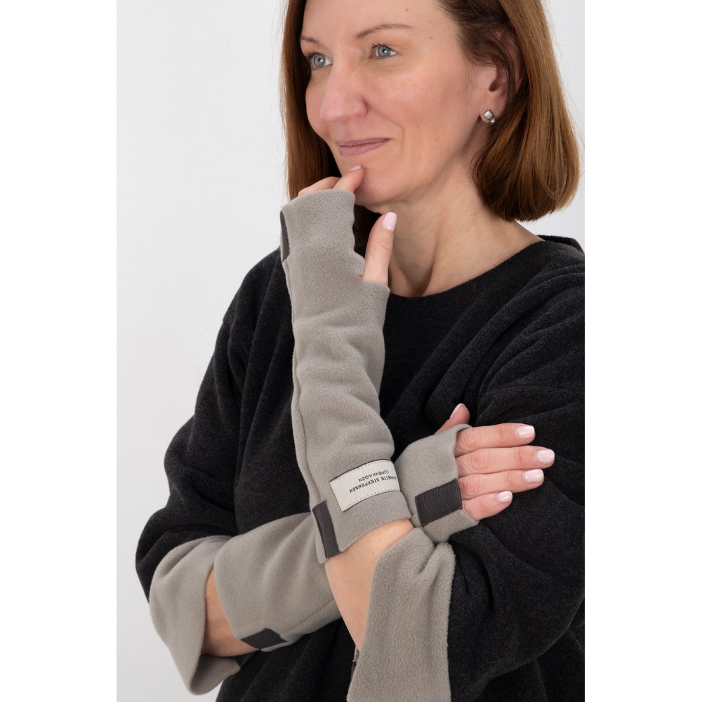 Henriette Steffensen Elephant Fleece Wrist Warmers Elephant