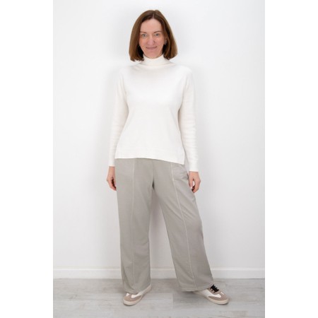 Amazing Woman Gina Fango Long Bubble Jersey Trousers - Brown