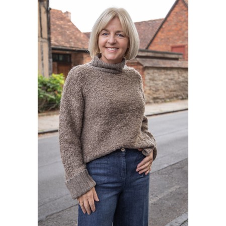 InWear Guo Sandy Grey Highneck Knit - Grey