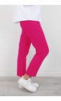 Robell Cabaret Pink 433 Bella 09 Cabaret Pink Ankle Length 7/8 Cuff Trouser  