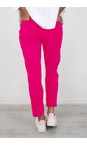 Robell Cabaret Pink 433 Bella 09 Cabaret Pink Ankle Length 7/8 Cuff Trouser  