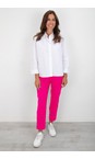 Robell Cabaret Pink 433 Bella 09 Cabaret Pink Ankle Length 7/8 Cuff Trouser  