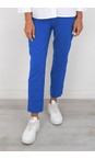 Robell Nautical Blue 621 Bella 09 Ankle Length 7/8 Cuff Trouser  