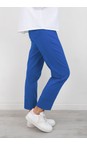 Robell Nautical Blue 621 Bella 09 Ankle Length 7/8 Cuff Trouser  