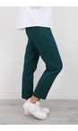 Robell Petrol 78 Bella 09 Petrol Ankle Length 7/8 Cuff Trouser  