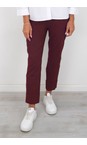 Robell Sangria 562 Bella 09 Sangria Ankle Length 7/8 Cuff Trouser  