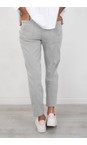 Robell Stone Grey 920 Bella 09 Stone Grey Ankle Length 7/8 Cuff Trouser  