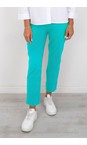 Robell Turquoise 760 Bella 09 Ankle Length 7/8 Cuff Trouser  