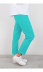 Robell Turquoise 760 Bella 09 Ankle Length 7/8 Cuff Trouser  