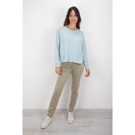 Robell Bella Sand 14 Slim Fit Full Length Jean - Beige