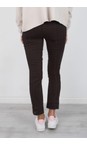 Robell Dark Brown 39 Rose 09 Dark Brown Ankle Length Slimfit Jean  