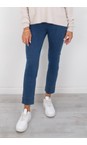 Robell Denim Blue 64 Rose 09 Denim Blue Ankle Length Slimfit Jean  