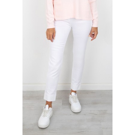 Robell Rose 09 White Denim Jean - White