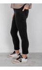 Robell Black 90 Rose 09 Black Needlecord Slimfit Trousers  