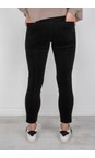 Robell Black 90 Rose 09 Black Needlecord Slimfit Trousers  