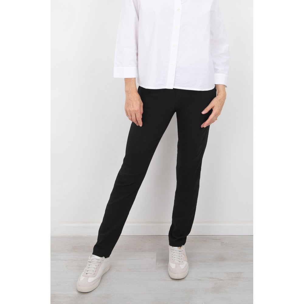 Robell Bella Black Full Length Trouser Black 90