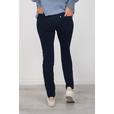 Robell Rose Navy Slim Fit Washed Denim Jean - Blue