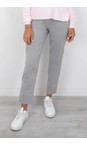 Robell Light Grey Bella 09 Light Grey Ankle Crop Jean with Cuff  
