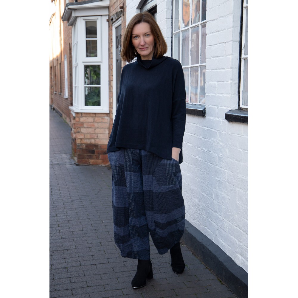 Mama B Pace S Notte Check Balloon Trouser Notte