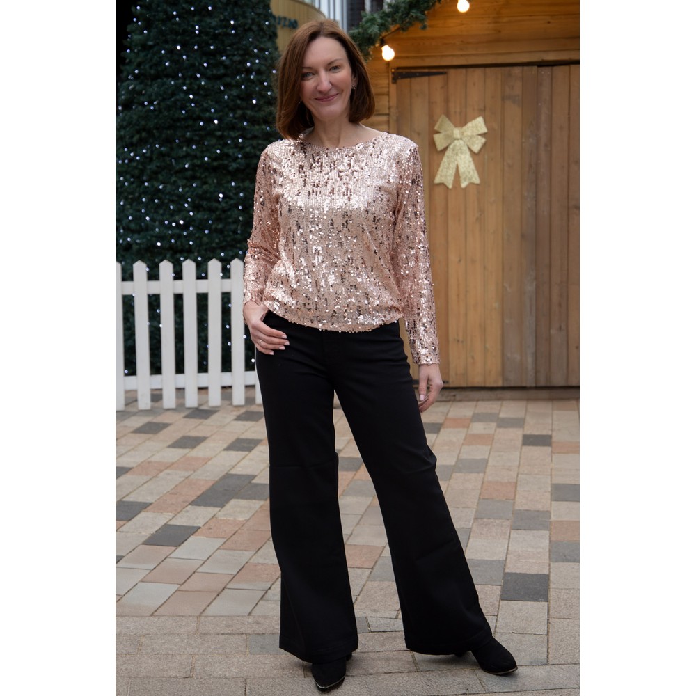 Mos Mosh Dara Deluxe Jean Black Long 34