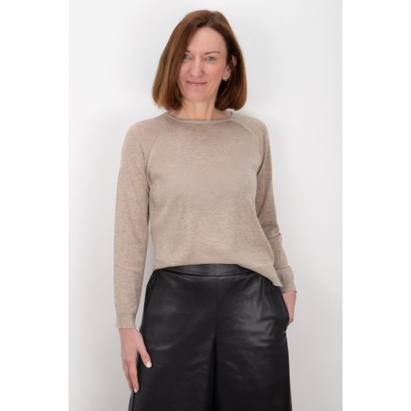 Chalk Faye Champagne Sparkle Jumper - Transparent