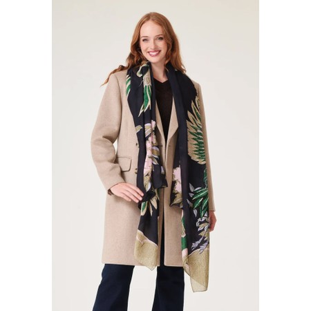 One Hundred Stars Crane Emerald Scarf - Multicoloured