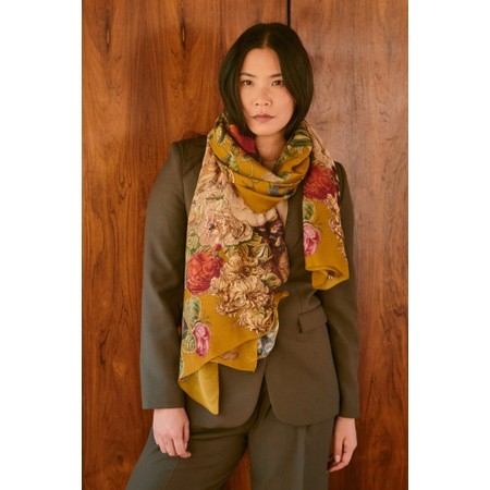 One Hundred Stars Primula Gold Scarf - Gold