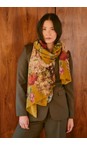 One Hundred Stars Primula Gold Primula Gold Scarf  