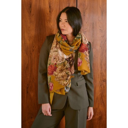 One Hundred Stars Primula Gold Scarf - Gold
