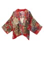 One Hundred Stars Primula Berry Primula Berry Short Kimono  