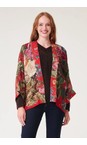 One Hundred Stars Primula Berry Primula Berry Short Kimono  