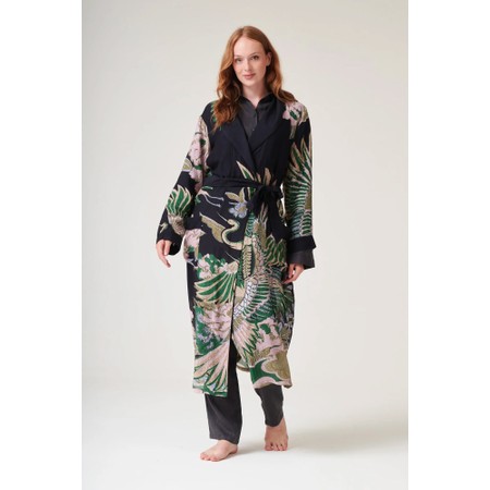 One Hundred Stars Crane Emerald Gown - Multicoloured