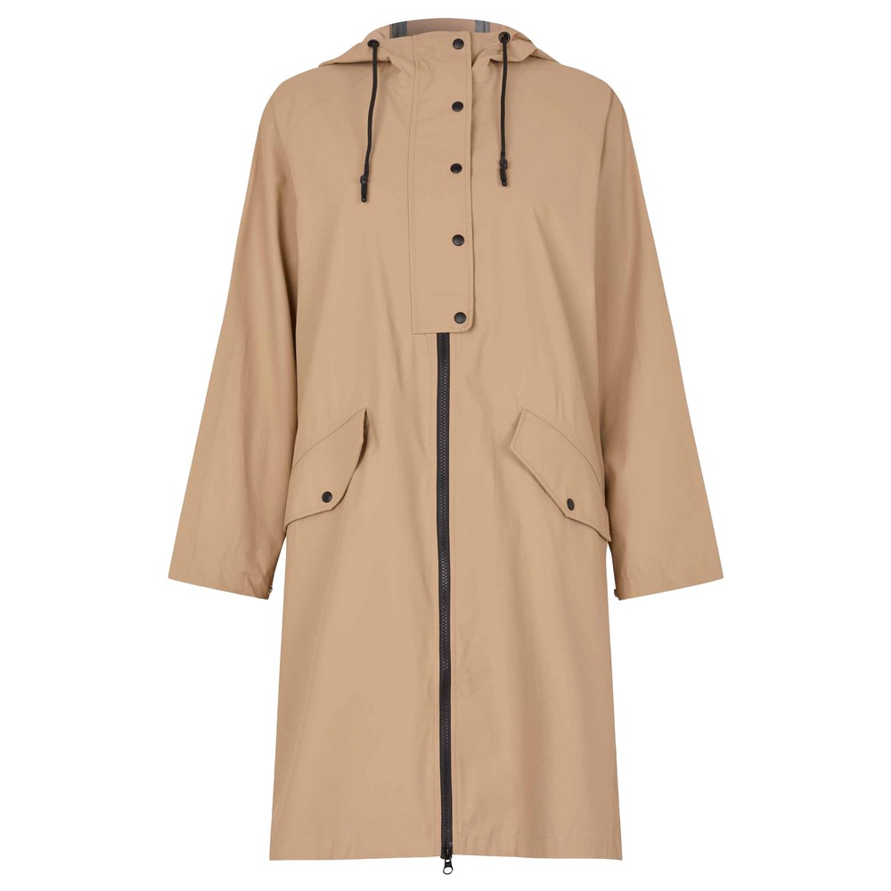 Masai Clothing MaTheia Travertine Raincoat Travertine
