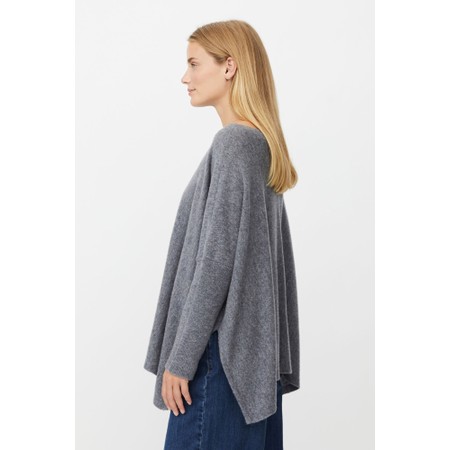 Masai Clothing MaFayela Grey Knit Top - Grey