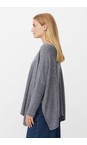 Masai Clothing M Grey Mel MaFayela Grey Knit Top  
