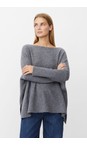 Masai Clothing M Grey Mel MaFayela Grey Knit Top  